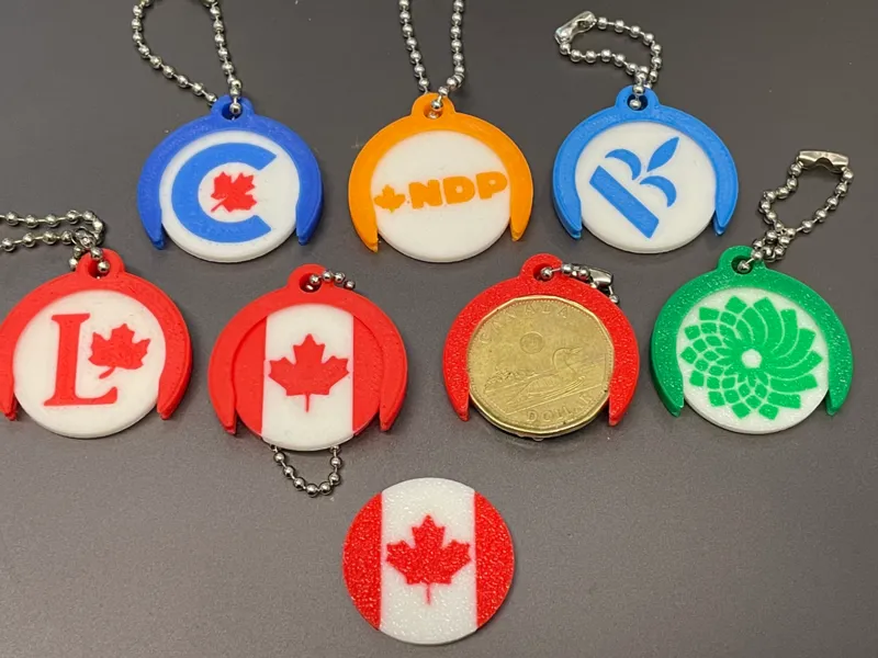 Canada Party Cart Coins - Shop Canadian