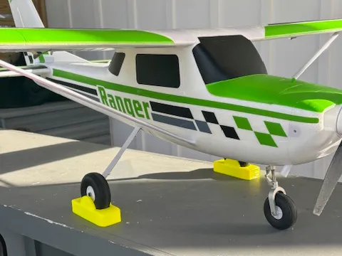 RC Plane Wheel Chocks (Large)