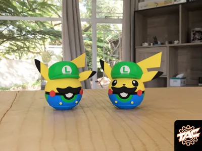 #0025 - Pikachu Luigi
