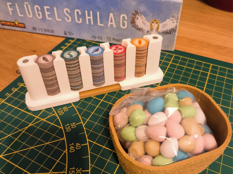 Wingspan food storage / Flügelschlag Behälter