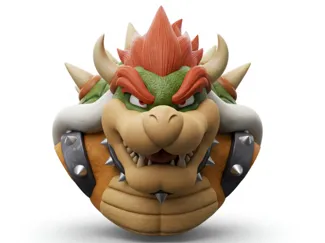Bowser Bust Base Included
