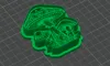 Enchanted Forest Mushroom Imprint Cutter
