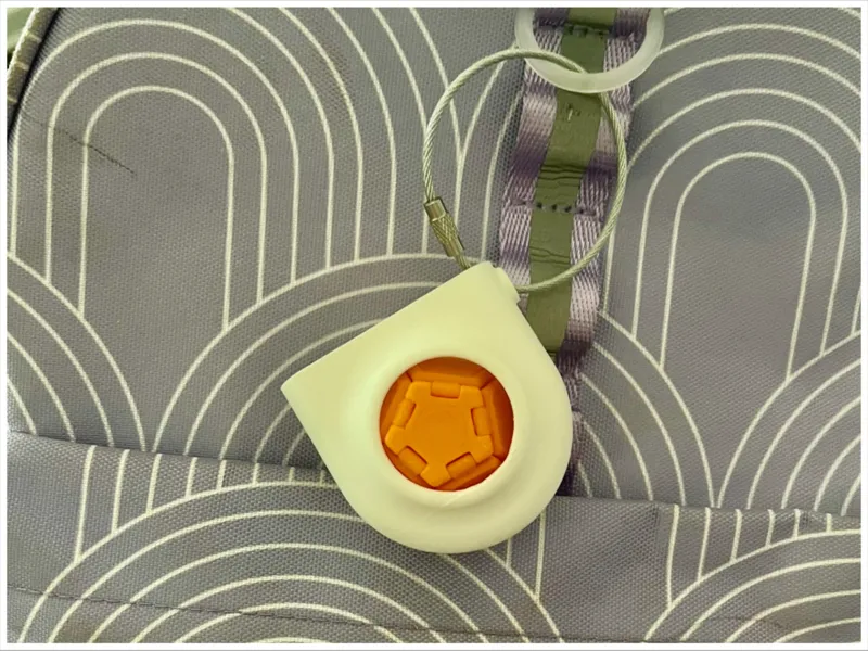 PentaClick Squishy Fidget Clicker Keychain Case