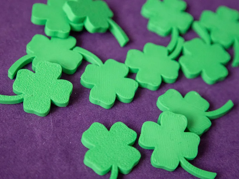 Four-Leaf Clover Token for Board Games