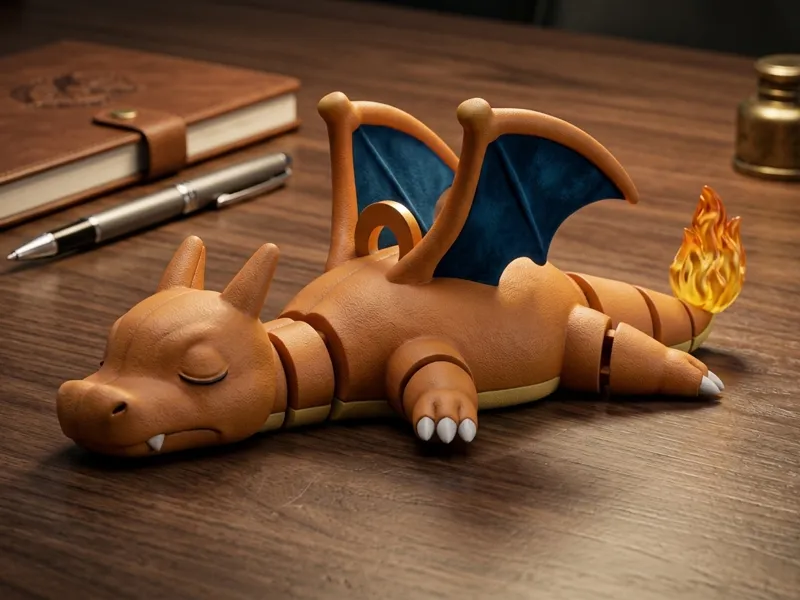 charizard flexi keychain