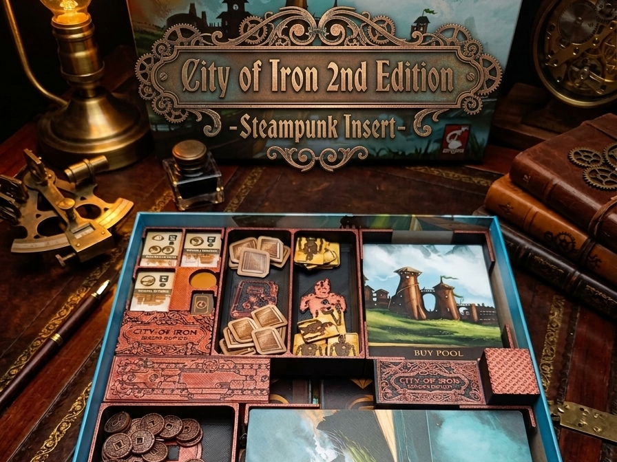 City of Iron 2nd Edition Themed Insert