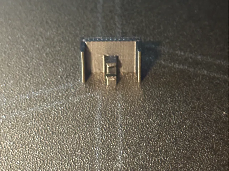 P1S(P)/X1C Purge Chute Lever Pin Lock
