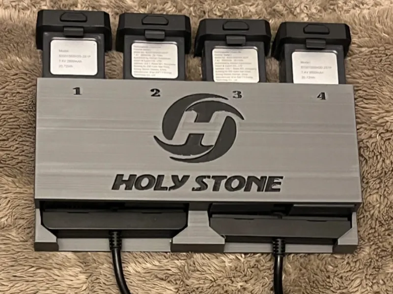 HolyStone HS720 4 batteries charging block