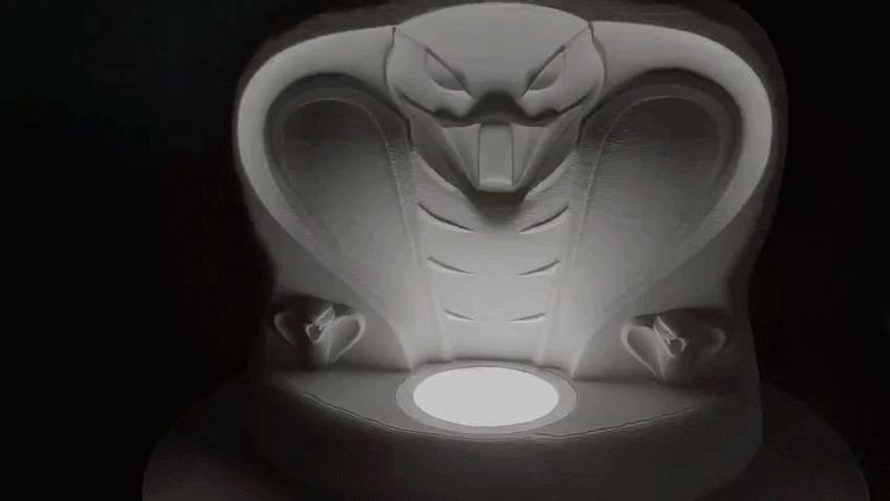 Cobra Lamp – LED Snake Eye Illusion Night Light