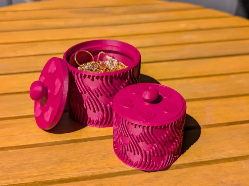 Heart Container with a Lid