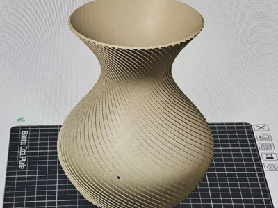 Striped Vase