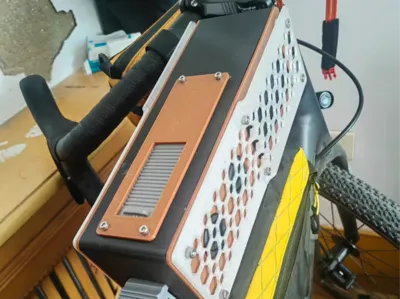 Modular Gravel Road Bike Top Tube Speaker