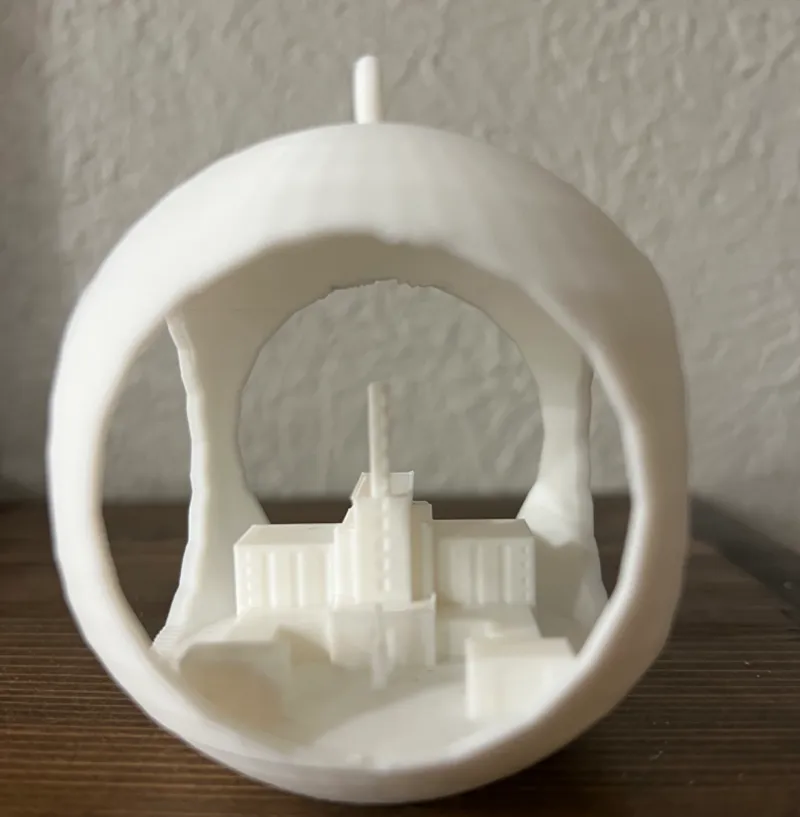 Los Angeles California temple ornament