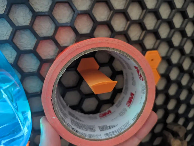 Tape holder for HSW Honeycomb Storage Wall