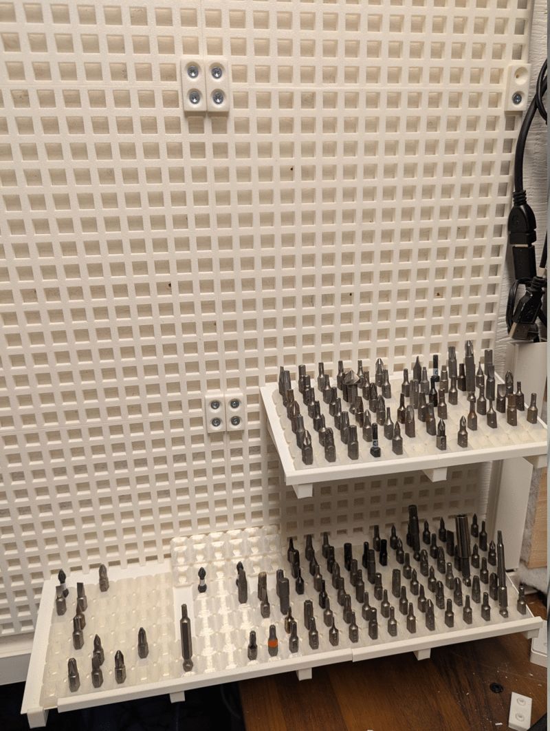 MakerGrid - BASE - Desk organizer & Wall mount kit