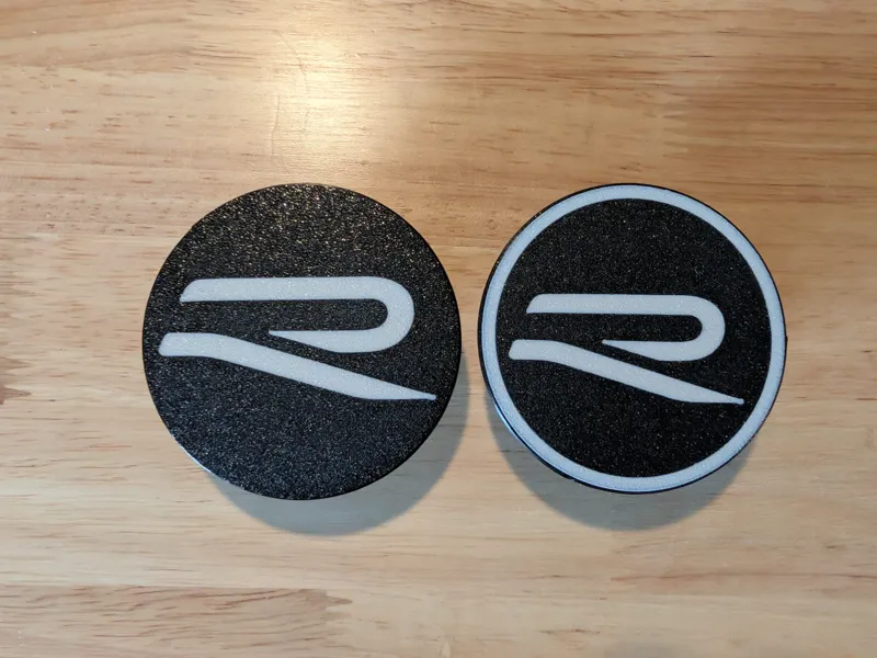 VW R-Floating Centercap (55mm Hub / 65mm Cap)