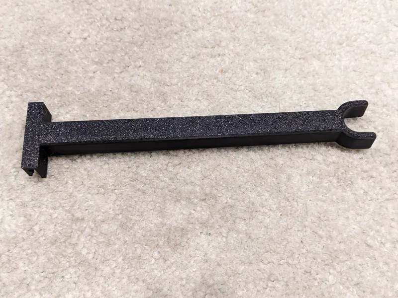 Louvered Wall - Rifle Barrel Holder