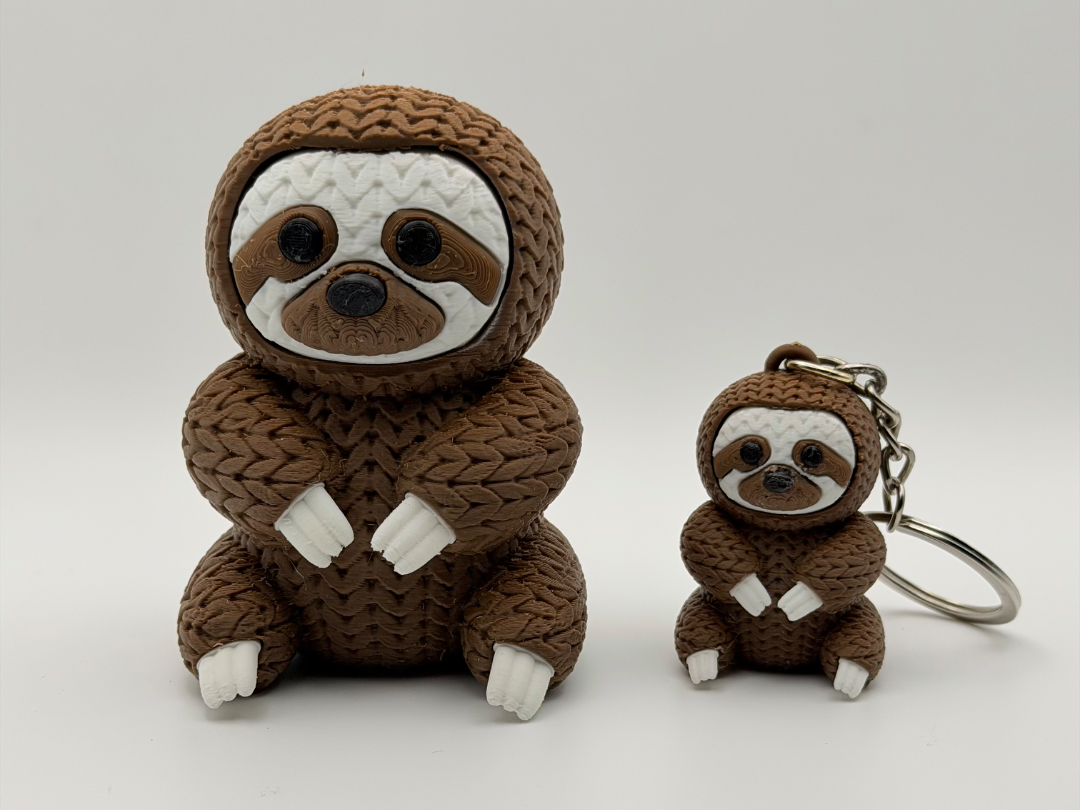 Perezoso Tejido – Animal Adorable Estilo Peluche