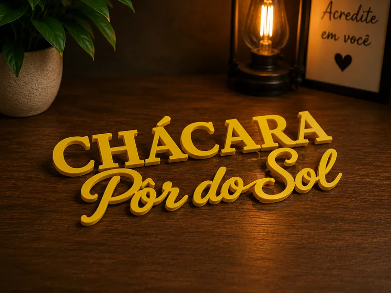 Chacara Por do SOl Mesa posta e Nomes