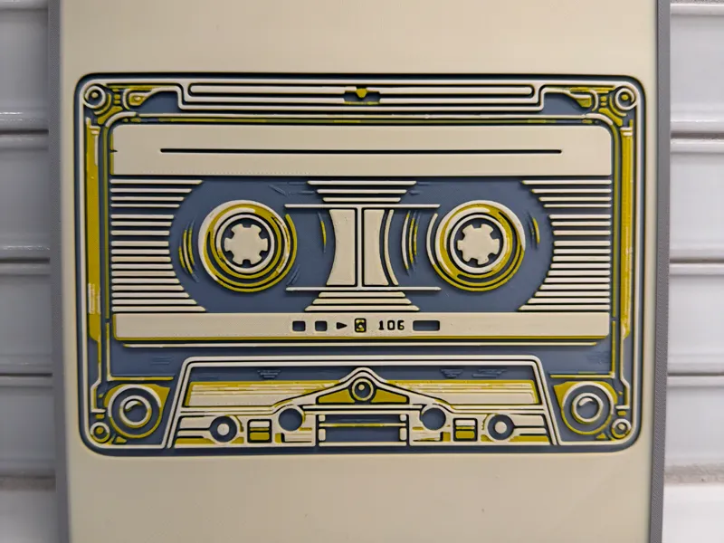 Cassette tape hueforge