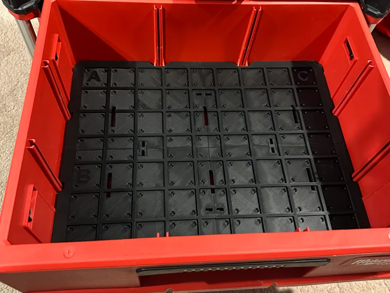 Packout 2 Drawer Gridfinity System