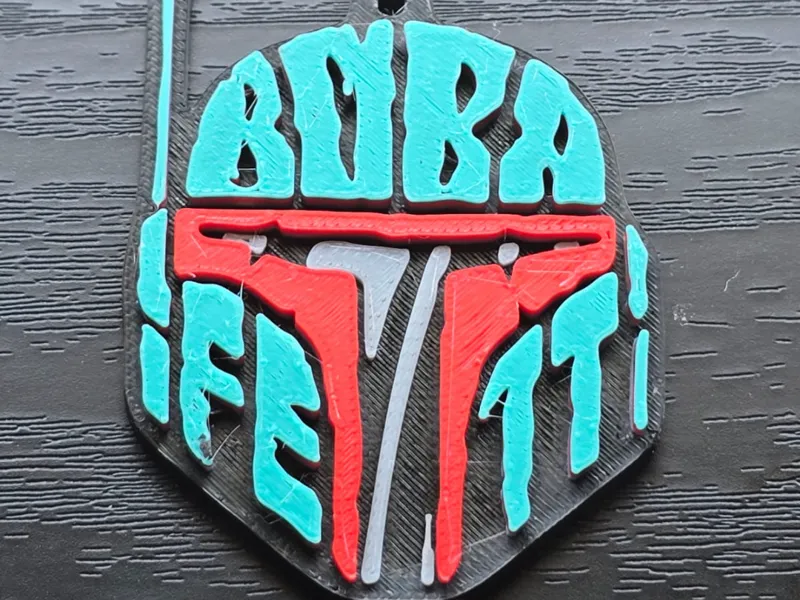 Boba Fett Keychain - Llavero de Boba Fett