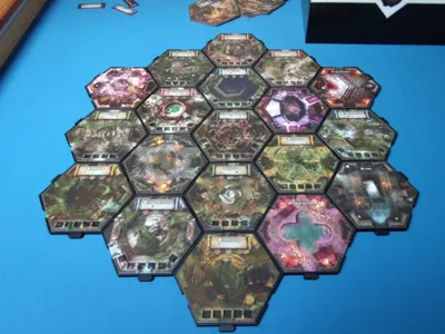 Black Rose Wars Rebirth tiles holder