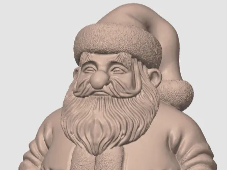Weihnachtsmann Santa Claus Figur
