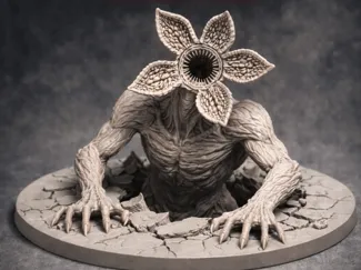 Demogorgon Emergence Sculpture