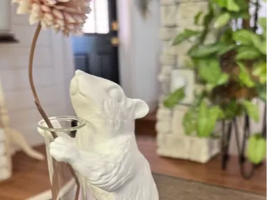 Chipmunk Vase