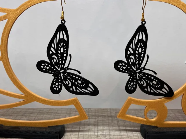 Earrings Butterfly #03