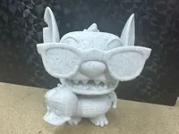 Stitch à la plage — figurine pop — photo 1