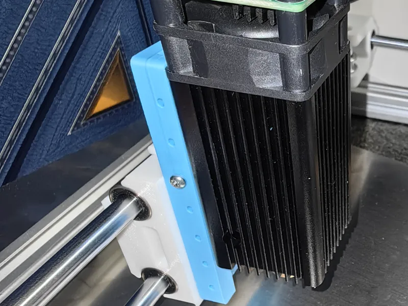 无界3激光头高度调节支架