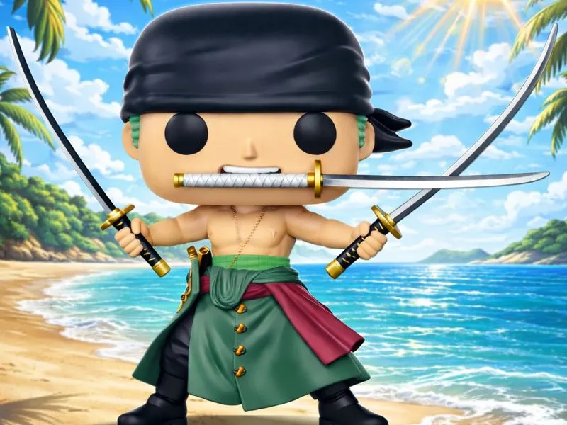 Zoro One Piece Funko Figure 9cm