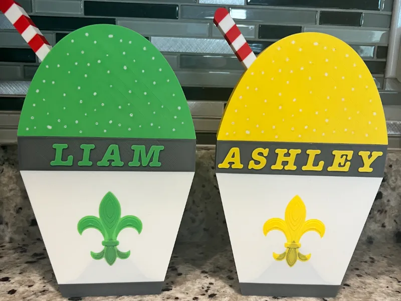 CUSTOMIZABLE SNOWBALL/SNOW-CONE GARDEN SIGN.