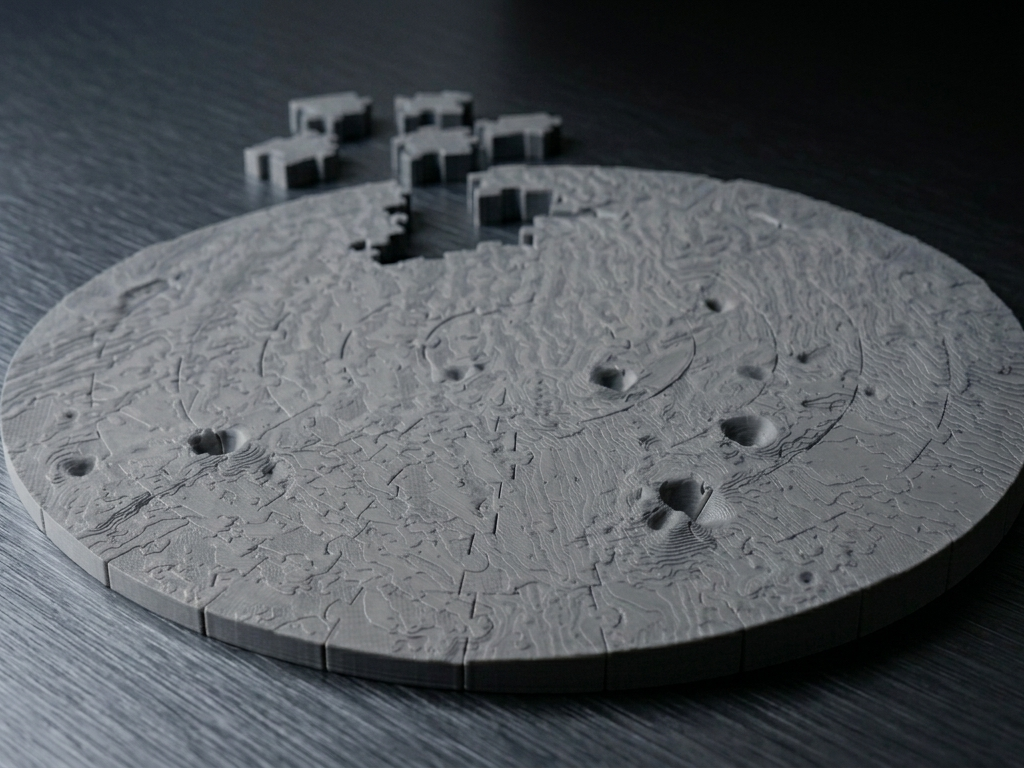 Apollo 11 Landing Puzzle (first man on the moon)