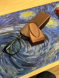 Étui à lunettes à couvercle pivotant — photo 2