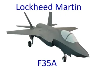 F-35 A Lightning II With Landing Gear