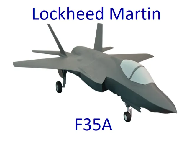 F-35 A Lightning II With Landing Gear