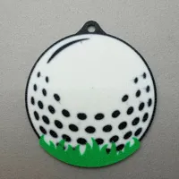 Golf Ball Keychain