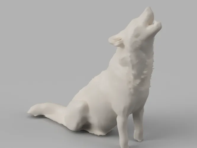 howling wolf  