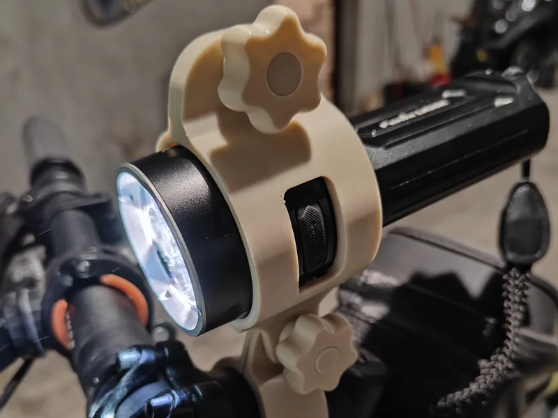 Dedicated bicycle holder fenix LR25R flashlight