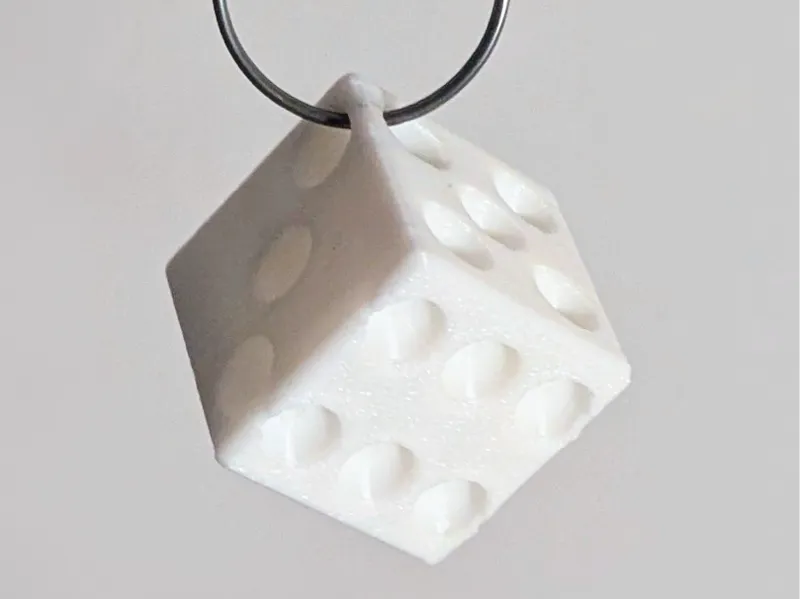 Dice Keychain Brelock