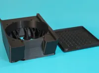 PLA, 0.2mm layer, 2 walls, 10% infill, with supports