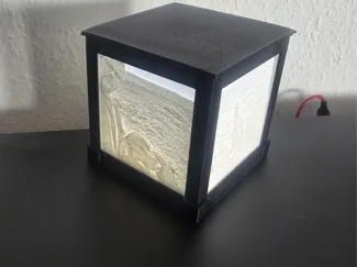 Lithophane lightbox