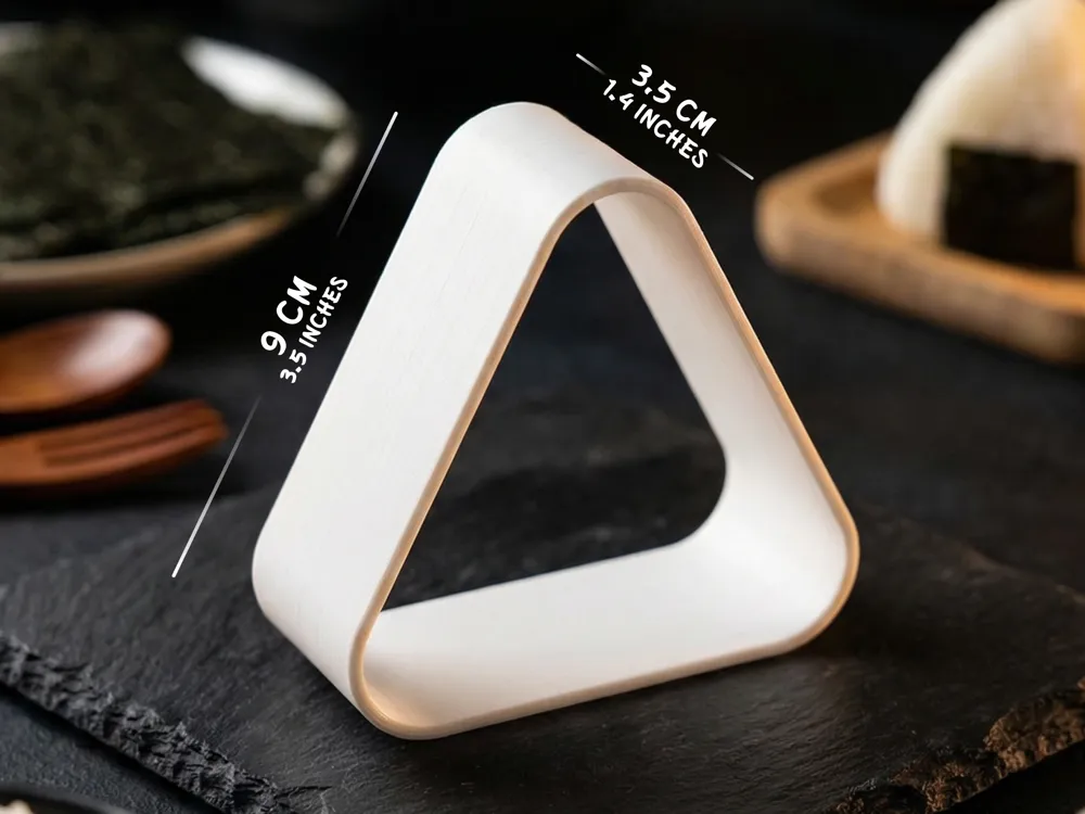 Onigiri maker / Onigiri mold - Free 3D Print Model - MakerWorld