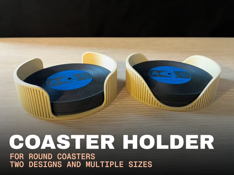 Round Coaster Holder