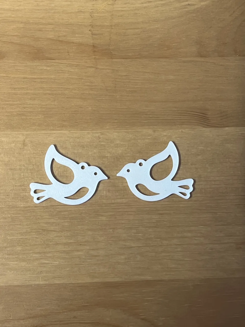 bird earrings view 2