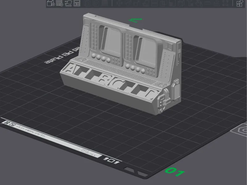 Nemesis boardgame Cockpit Pilot (with sleeve)