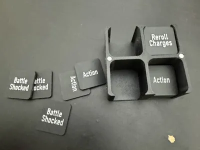 Token Holder for Wargaming Tokens